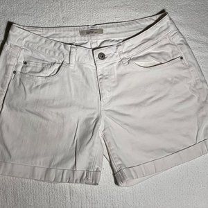 Esprit denim white women shorts Size 27